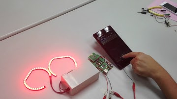 Bluetooth 4.0 control LED RGB for Android