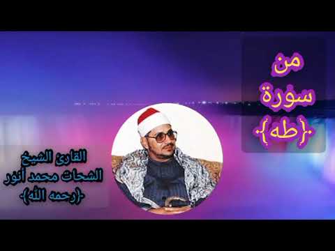 الشيخ الشحات محمد أنور والد الشيخ محمود الشحات سورة طه إبداع رائع