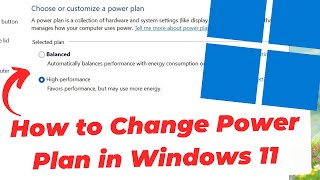 Comment modifier le mode de gestion de l'alimentation sous Windows 11 (Équilibré ou Performances ... Comment modifier le mode de gestion de l'alimentation sous Windows 11 (Équilibré ou Performances ...