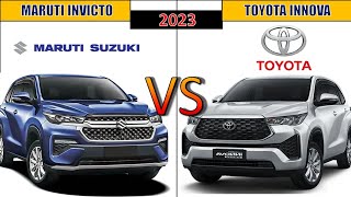 2023 Maruti Suzuki Invicto vs 2023 Toyota Innova Hycross Engine, Specification & Price Comparison