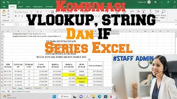 Memanfaatkan Vlookup, String dan IF Dalam Membuat Laporan Penjualan Rumah PT X
