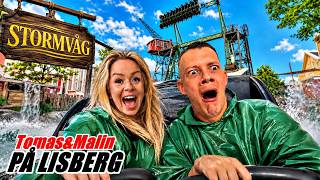 VI TESTAR NYA STORMVÅG PÅ LISEBERG!🌊⚡