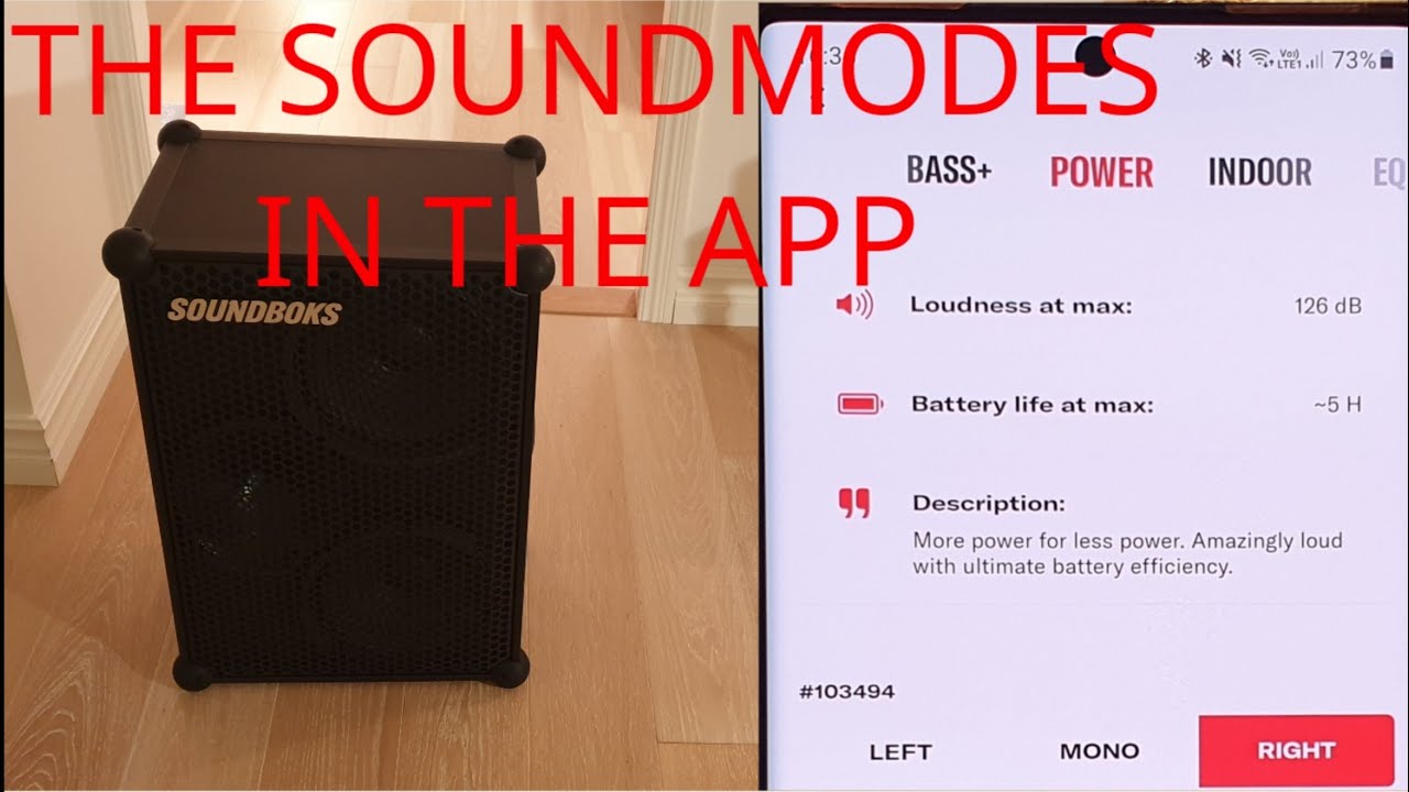 Soundboks 3 - Soundmodes In The App - YouTube