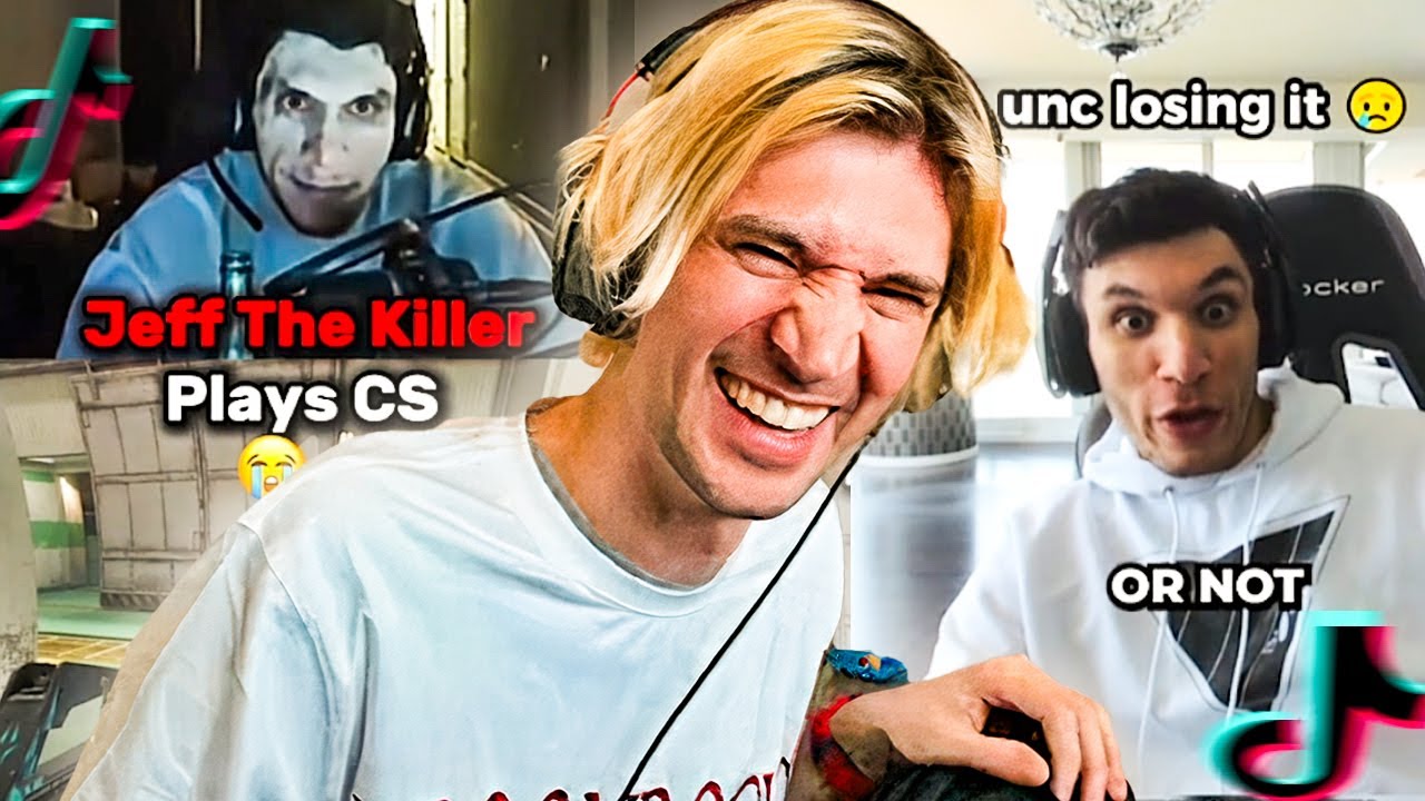 xQc реагирует на самые УМОРИТЕЛЬНЫЕ крушения поездов в TikTok