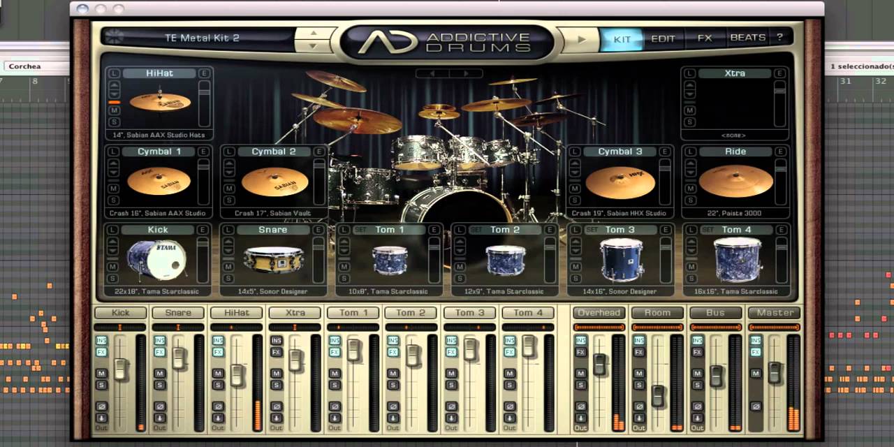 Virtual Drums Testing Addictive Drums YouTube