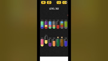 Soda Sort Water Color Puzzle Level 363 Gameplay