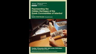Representing the Hidden Heritages of the Greek Communities of Istanbul