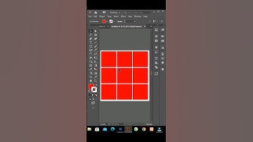 how to create grids in Adobe illustrator tutorial #adobeillustrator #illustratortips #tutorial