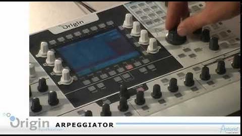 Origin Desktop TUTORIAL׃ Arpeggiator  | Arturia Origin