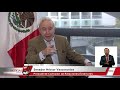 El senador Héctor Vasconcelos habla sobre la reunión trilateral de mandatarios de América del Norte