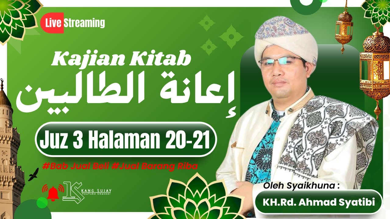 Ngaji Kitab I'anatut Thalibin Juz 3 Halaman 20-21 | Ponpes Al-Futuhat Pangauban Garut