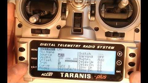 Taranis Setup For Pid Tuning