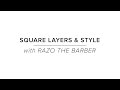 Barbering: Square Layers and Beard Touch Up