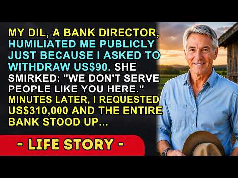 My DIL, A Bank Director, Humiliated Me Publicly Because I Asked To Withdraw Ninety Dollars thumbnail