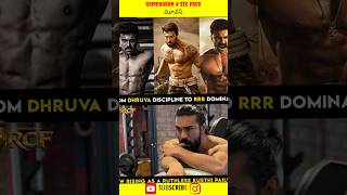 ram Charan six pack films all #druva #vinyavidhayarama #rrr #peddi #ramcharan #sixpack ￼