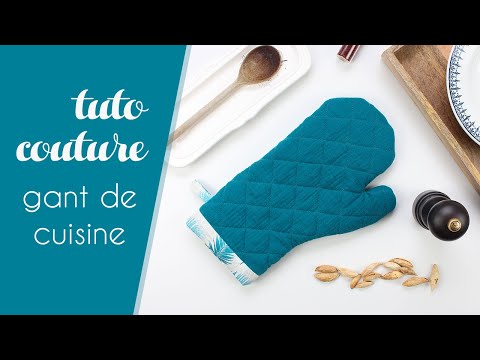 DIY Gant de cuisine, tuto couture par Alice Gerfault