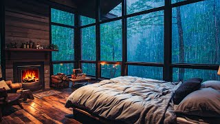 Instant Sleep with Powerful Rainstorm Sounds and Thunder Echoing on Window in the Woods at Night by Nature Sounds 8,590 views 2 weeks ago 24 hours