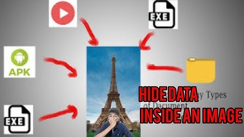 Hide/Encrypt Data Inside an Image ! New Trick to Hide Data