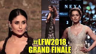 Best Of Lakme Fashion Show 2018 | #LFW GRAND FINALE | Kareena Kapoor, Kangana, Malaika Arora Khan