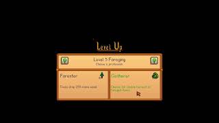 Level 5 Foraging is GREAT for the Mines because it let's you get double the Quartz and Earth Crystal