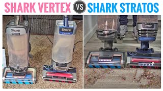 Shark Stratos vs Shark Vertex Vacuum Cleaner Comparison