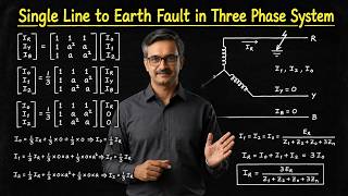 Single Line to Earth Fault in Three Phase System | Sequence Network Analysis