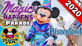 2020 Magic Happens Parade  Night Performance | Disneyland Resort