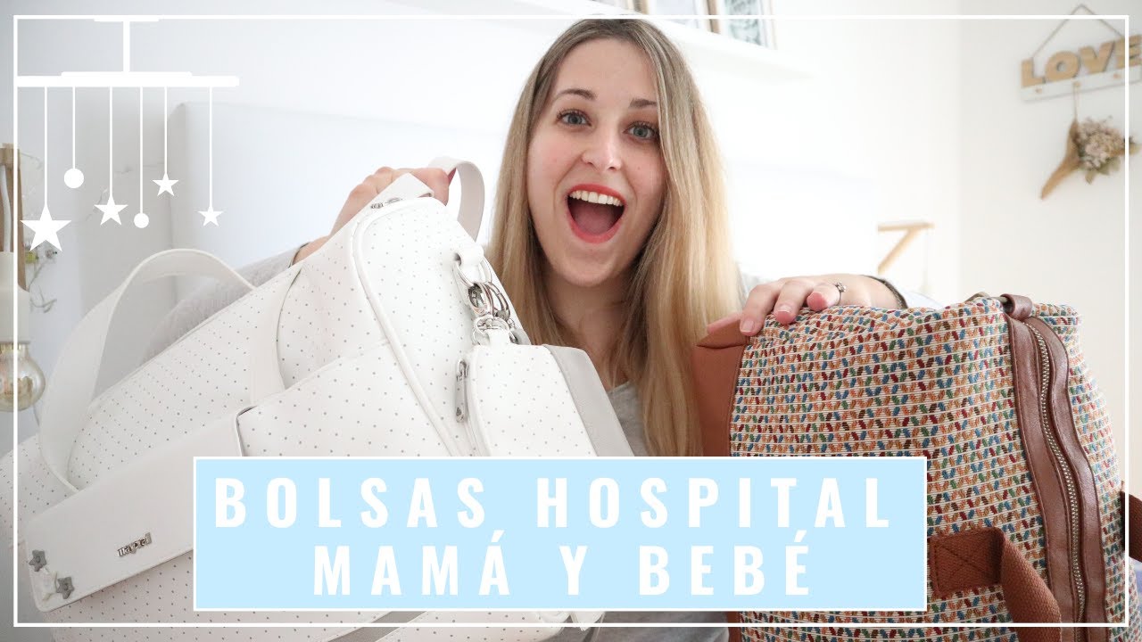 QUÉ LLEVAMOS EN LAS BOLSAS DEL HOSPITAL PARA EL PARTO👜🏩IMPRESCINDIBLES  MAMÁ Y BEBÉ