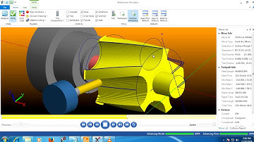 Morph Between 2 Curves Mastercam Multiaxis Machinig by PROF. NILESH GUNJAL (ME CAD/CAM)