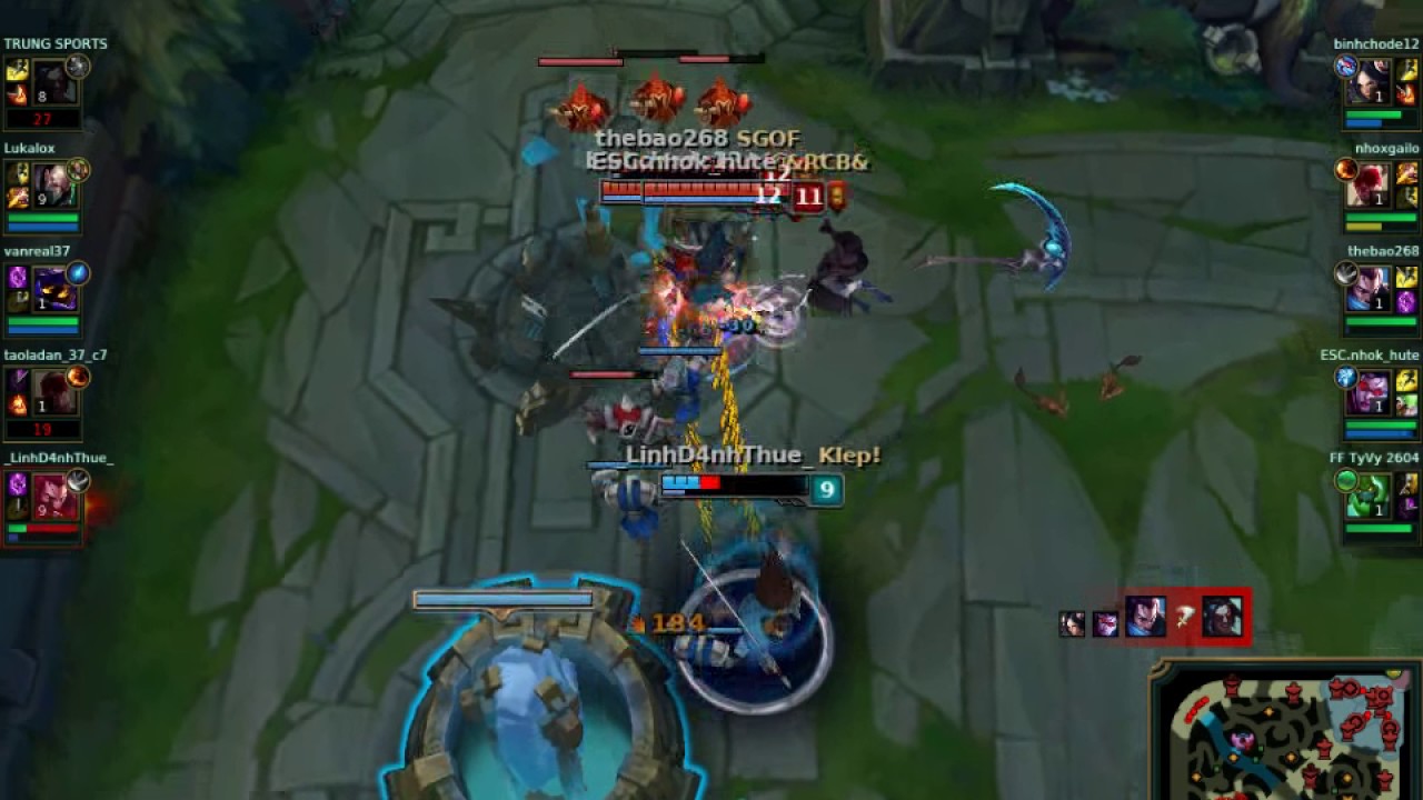 (Baogavip) Liên Minh Huyền Thoại hài hước P3