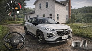New Suzuki Fronx Car Driving - Real Indian Cars Simulator - BeamNg Drive - Gadi Game screenshot 4