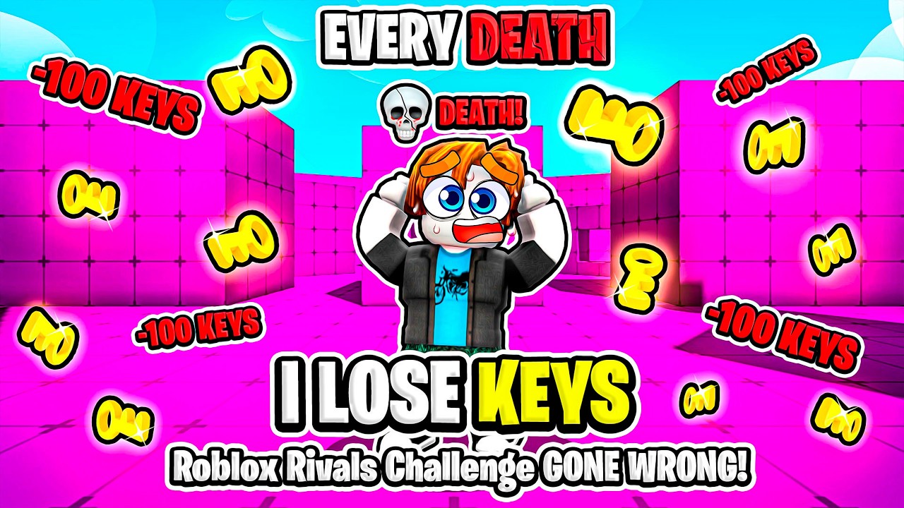100 Keys Rivals For Every DEATH I Spend 100 KEYS In Roblox Rivals - YouTube