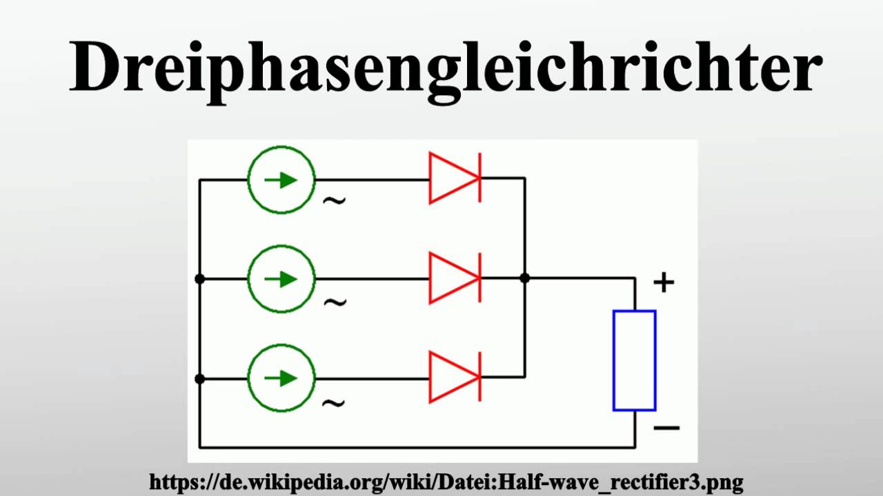 Dreiphasengleichrichter 