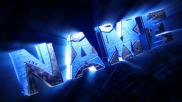 FREE 3D Blue Sync Intro Template #532 [Cinema 4D & AE]