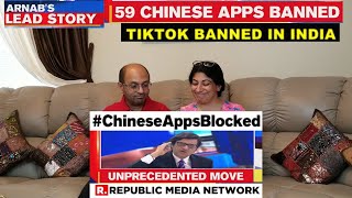 59 Chinese Apps Blocked In India, Big Set Back For China | Arnab Goswami's Lead Story😍👍💪