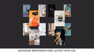 Advanced Grid Responsive Layout with Just CSS