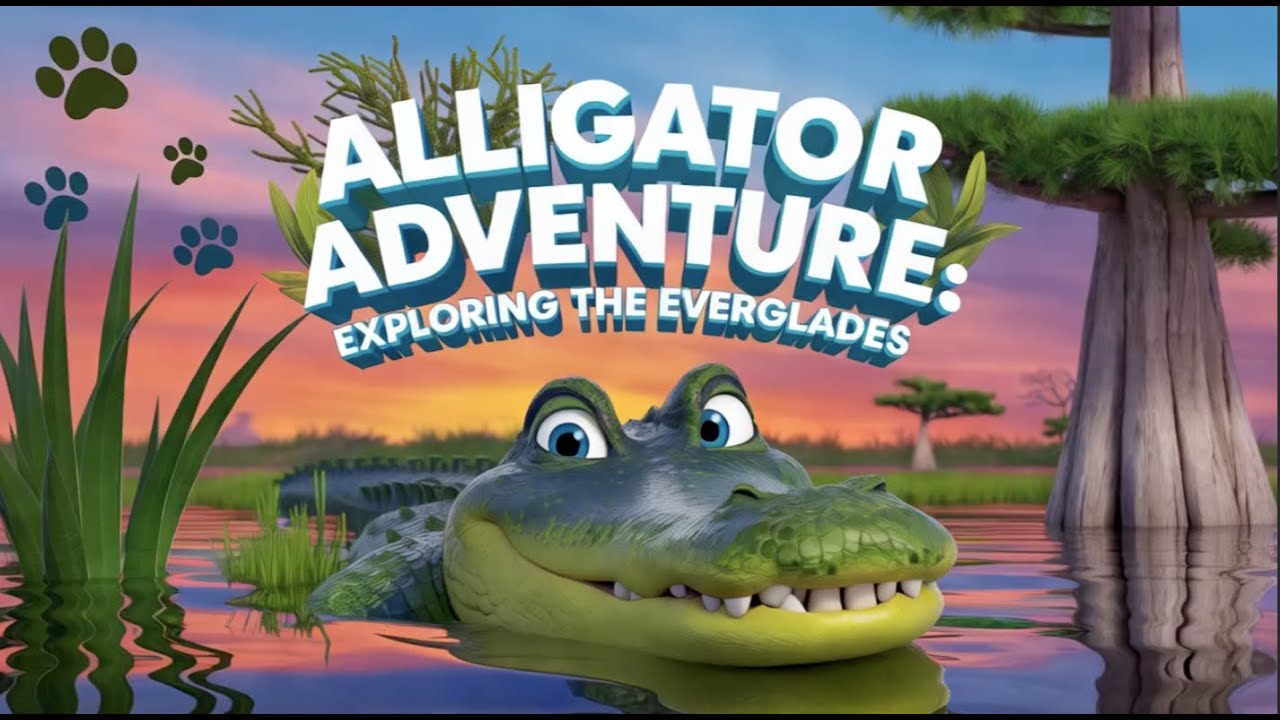 Alligator Adventure: Exploring the Everglades with Gus the Gator!