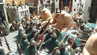The battle of Helm's Deep - the invasion of Goblin king army and Persial army.