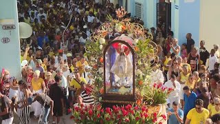 Cubans celebrate feast day of the country's patron saint, Our Lady of Charity of El Cobre