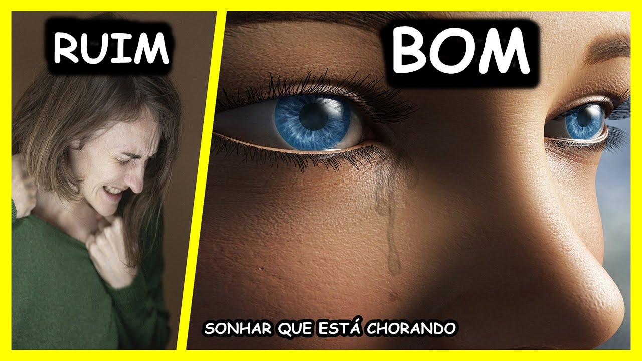 Sonhar que está chorando significa uma situação triste? chorou muito ou pouco em sonho? - YouTube