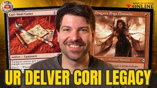(3-2) UR Delver Cori Steel Cutter Tempo  | Legacy MTGO League 16/04/2026