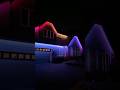 Permanent Strip Christmas lights installation Portland Vancouver