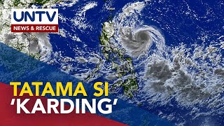 WEATHER UPDATE: ‘Karding,’ posibleng tumama sa northern Luzon; babala ng bagyo, nakataas na