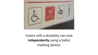 How to Use the Accessible Ballot Marking Device
