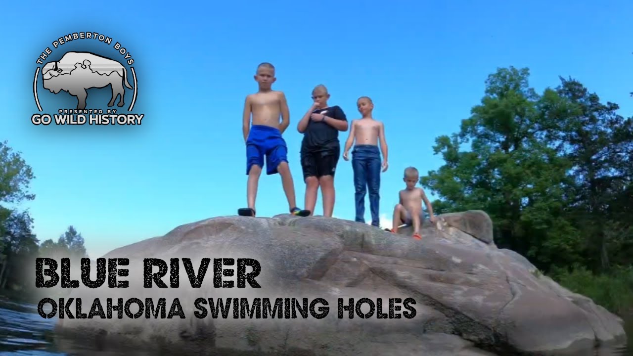 Oklahoma Swimming Holes The Blue River YouTube