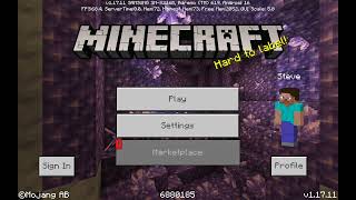 Minecraft developer edition ui tests screenshot 1