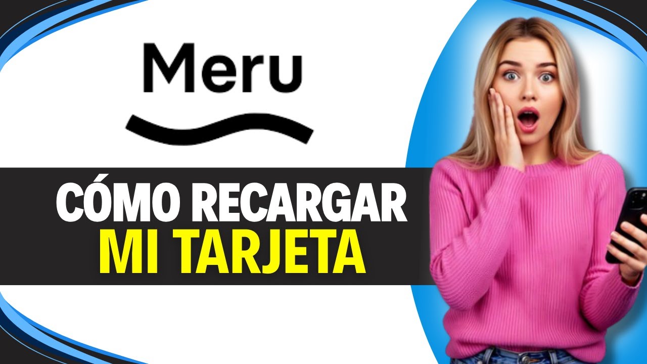 Como RECARGAR mi TARJETA MERU (Paso a Paso)