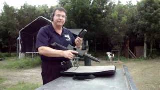 Shooting a Mac 10 .45 Automatic