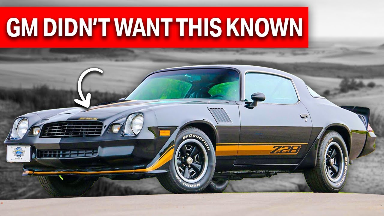 Chevrolet Camaro Z28 (1979): 20 Weird Facts You Didn’t Know!