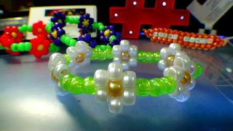 TurboBeads: Flower Bracelet [Peyote Stitch] Tutorial